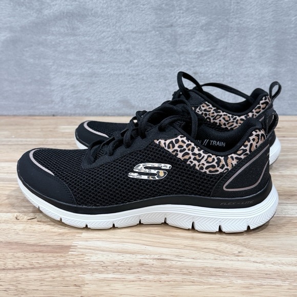 Skechers Shoes - Skechers Women's Flex Appeal 4.0 149576 Black Running Shoes Sneakers Size 8.5